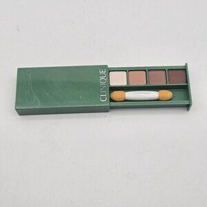 Vintage Clinique Eye Shadow Quad "Teddy Bear" Neutrals NOS